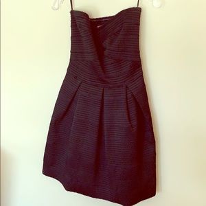 Black strapless dress - homecoming